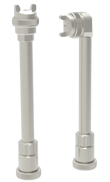 喷嘴扩展，用于圆形平面喷射调节 DSV D19